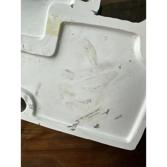 Christmas Village Yuletide Snow Hamlet Victorian Golden Dome In Styrofoam - Picture 5 of 6